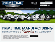 Tablet Screenshot of primetimerv.com